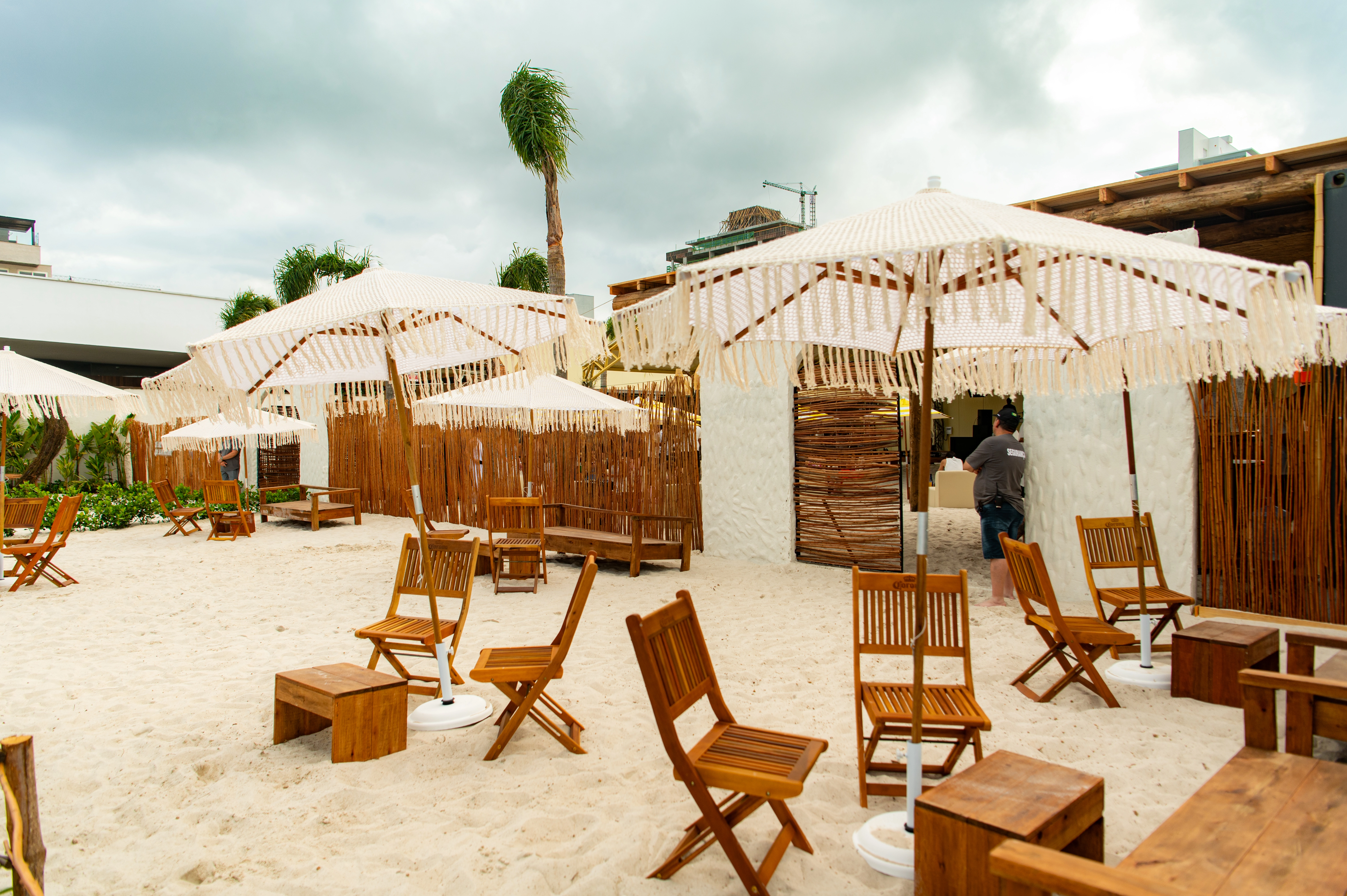 Area externa premium do Playa Beach Club